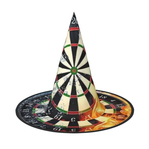 CRJSYCBYB Dartscheibe bedruckt Halloween Hut Hexenhut Halloween Spitzhut CRJSYCBYB Dartscheibe bedruckt Halloween Hut Hexenhut Halloween Spitzhut von CRJSYCBYB