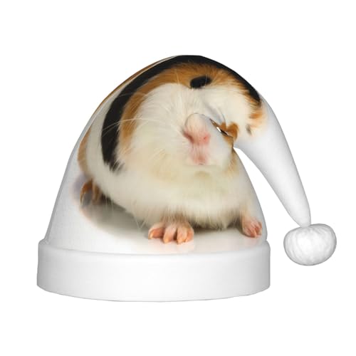 CRJSYCBYB Niedliche Weihnachtsmütze mit Meerschweinchen-Motiv, für Kinder, glitzernd, leuchtende Weihnachtsmütze CRJSYCBYB Niedliche Weihnachtsmütze mit Meerschweinchen-Motiv, für Kinder, glitzernd, leuchtende Weihnachtsmütze von CRJSYCBYB