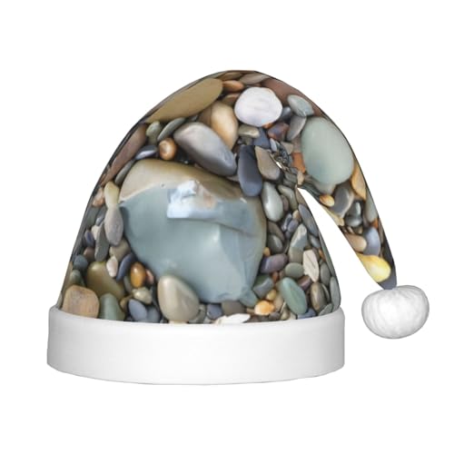 CRJSYCBYB Weihnachtsmütze mit Kieselstein-Aufdruck für Kinder, Glitzer-Hut, leuchtende Weihnachtsmütze CRJSYCBYB Weihnachtsmütze mit Kieselstein-Aufdruck für Kinder, Glitzer-Hut, leuchtende Weihnachtsmütze von CRJSYCBYB