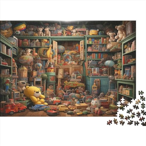 Das Puppenhaus-Puzzle für Erwachsene, unterhaltsam, 500 Teile, Spielzeug, Intellektuelles Spiel, Bildungsspiel, hochwertig und langlebig, 500 Teile (52 x 38 cm) von CRJUS