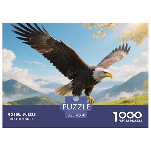 Adler Puzzle 1000-teilige Schwer Puzzle Spielzeug Pädagogisches Spiel Impossible Herausforderung Spielzeug Für Erwachsene Kinder 70x50cm/1000pcs Adler Puzzle 1000-teilige Schwer Puzzle Spielzeug Pädagogisches Spiel Impossible Herausforderung Spielzeug Für Erwachsene Kinder 70x50cm/1000pcs von CRKATXU