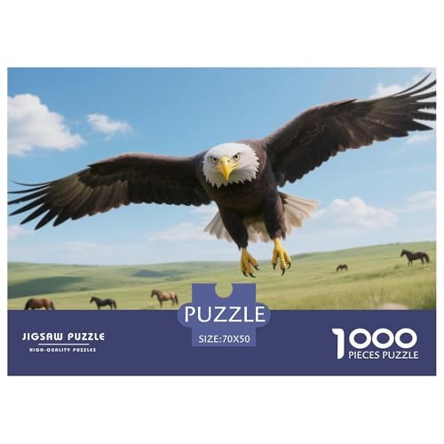 Adler Puzzles 1000 Teile Schwer Puzzle Spielzeug Lernspiel Impossible Herausforderung Spielzeug Für Erwachsene Und Kinder Ab 14 Jahren 70x50cm/1000pcs Adler Puzzles 1000 Teile Schwer Puzzle Spielzeug Lernspiel Impossible Herausforderung Spielzeug Für Erwachsene Und Kinder Ab 14 Jahren 70x50cm/1000pcs von CRKATXU