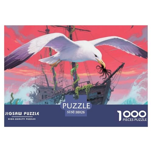 AlFledermausross Puzzles 1000 Teile Schwer Puzzle Spielzeug Lernspiel Impossible Herausforderung Spielzeug Für Erwachsene Und Kinder in Bewährter 38x26cm/1000pcs von CRKATXU