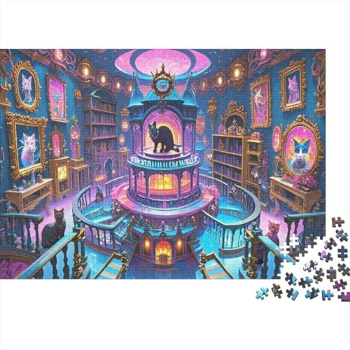 Britisch Kurzhaar 1000 Teile Puzzle Für Erwachsene Und Kinder Ab 14 Jahren British Purebred Shorthair Cat and Round Body Shape Blue-Gray Elegant Demeanor J Britisch Kurzhaar 1000 Teile Puzzle Für Erwachsene Und Kinder Ab 14 Jahren British Purebred Shorthair Cat and Round Body Shape Blue-Gray Elegant Demeanor J von CRKATXU