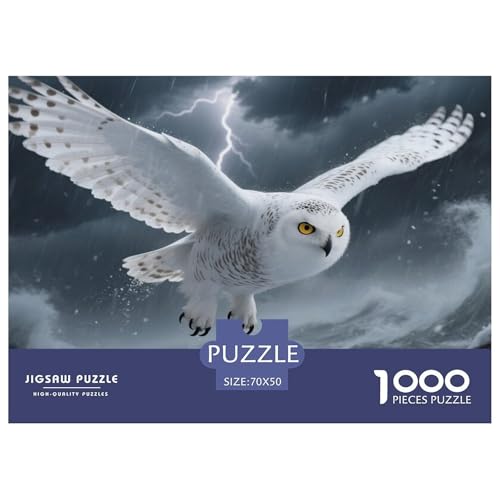 Búho De Nieve Puzzles 1000 Teile Schwer Puzzle Spielzeug Pädagogisches Spiel Impossible Herausforderung Spielzeug Für Erwachsene Kinder 70x50cm/1000pcs Búho De Nieve Puzzles 1000 Teile Schwer Puzzle Spielzeug Pädagogisches Spiel Impossible Herausforderung Spielzeug Für Erwachsene Kinder 70x50cm/1000pcs von CRKATXU