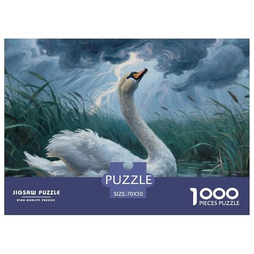 Cisne Puzzles 1000 Teile Schwer Puzzle Spielzeug Pädagogisches Spiel Impossible Herausforderungsspielzeug Für Erwachsene Kinder 70x50cm/1000pcs Cisne Puzzles 1000 Teile Schwer Puzzle Spielzeug Pädagogisches Spiel Impossible Herausforderungsspielzeug Für Erwachsene Kinder 70x50cm/1000pcs von CRKATXU