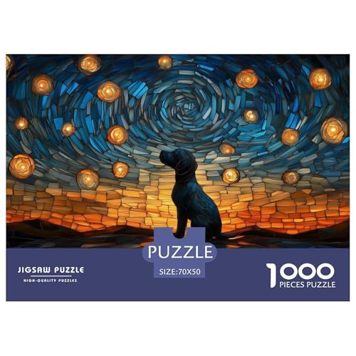 Der Labrador Retriever Puzzle 1000-teilige Schwer Puzzle Spielzeug Lernspiel Impossible Herausforderungsspielzeug Für Erwachsene Und Kinder Ab 14 Jahren 70x50cm/1000pcs Der Labrador Retriever Puzzle 1000-teilige Schwer Puzzle Spielzeug Lernspiel Impossible Herausforderungsspielzeug Für Erwachsene Und Kinder Ab 14 Jahren 70x50cm/1000pcs von CRKATXU