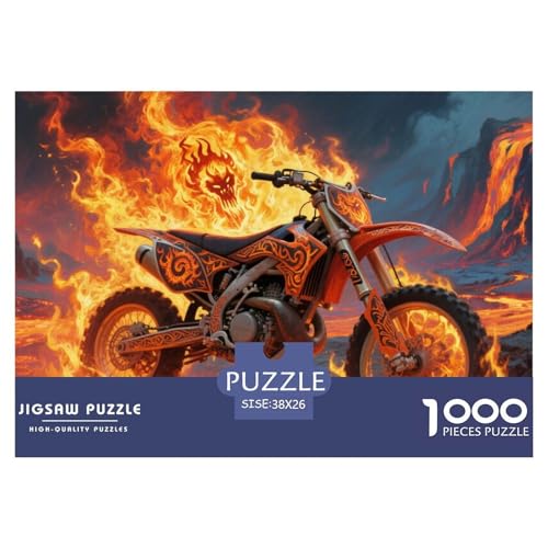 Dirt Bike Puzzle 1000 Teile Schwer Puzzle Spielzeug Lernspiel Impossible Herausforderung Spielzeug Für Erwachsene Und Kinder Ab 12 Jahren 38x26cm/1000pcs Dirt Bike Puzzle 1000 Teile Schwer Puzzle Spielzeug Lernspiel Impossible Herausforderung Spielzeug Für Erwachsene Und Kinder Ab 12 Jahren 38x26cm/1000pcs von CRKATXU