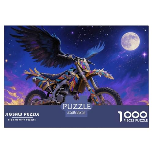 Dirt Bike Puzzle 1000-teilige Schwer Puzzle Spielzeug Lernspiel Impossible Herausforderung Spielzeug Für Erwachsene Und Kinder Ab 14 Jahren 38x26cm/1000pcs Dirt Bike Puzzle 1000-teilige Schwer Puzzle Spielzeug Lernspiel Impossible Herausforderung Spielzeug Für Erwachsene Und Kinder Ab 14 Jahren 38x26cm/1000pcs von CRKATXU