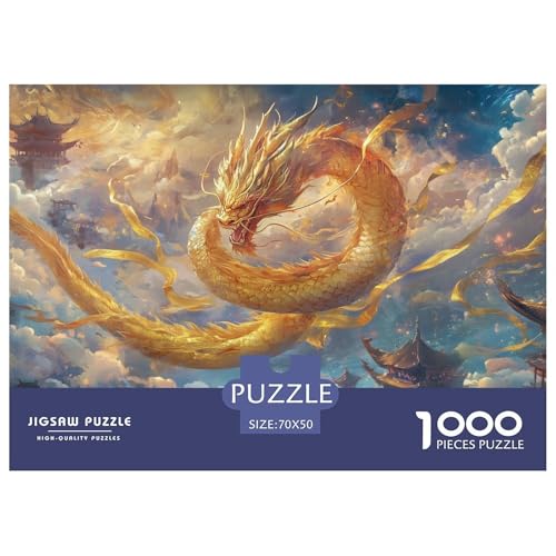 Drachen Puzzle 1000 Teile Schwer Puzzle Spielzeug Lernspiel Impossible Herausforderung Spielzeug Für Erwachsene Und Kinder in Bewährter 70x50cm/1000pcs Drachen Puzzle 1000 Teile Schwer Puzzle Spielzeug Lernspiel Impossible Herausforderung Spielzeug Für Erwachsene Und Kinder in Bewährter 70x50cm/1000pcs von CRKATXU