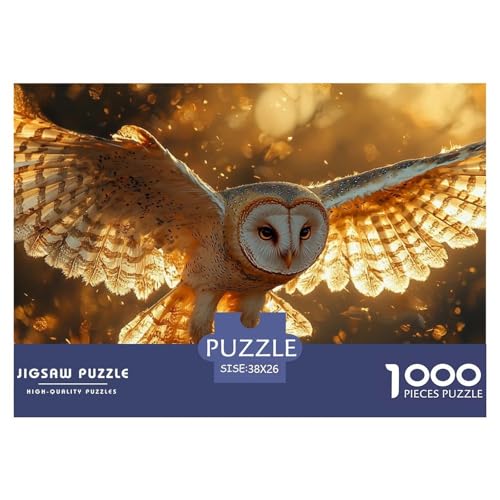 Eule Puzzle 1000 Teile Schwer Puzzle Spielzeug Pädagogisches Spiel Impossible Herausforderung Spielzeug Für Erwachsene Und Kinder Ab 14 Jahren 38x26cm/1000pcs Eule Puzzle 1000 Teile Schwer Puzzle Spielzeug Pädagogisches Spiel Impossible Herausforderung Spielzeug Für Erwachsene Und Kinder Ab 14 Jahren 38x26cm/1000pcs von CRKATXU
