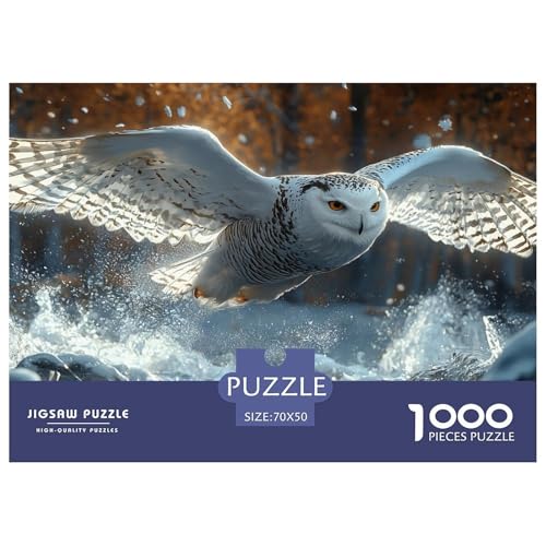 Eule Puzzles 1000 Teile Schwer Puzzle Spielzeug Pädagogisches Spiel Impossible Herausforderung Spielzeug Für Erwachsene Und Kinder in Bewährter 70x50cm/1000pcs Eule Puzzles 1000 Teile Schwer Puzzle Spielzeug Pädagogisches Spiel Impossible Herausforderung Spielzeug Für Erwachsene Und Kinder in Bewährter 70x50cm/1000pcs von CRKATXU