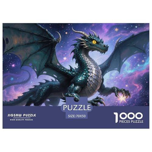 Europäischer Drache Puzzle 1000-teilige Schwer Puzzle Spielzeug Pädagogisches Spiel Impossible Herausforderungsspielzeug Für Erwachsene Kinder 70x50cm/1000pcs Europäischer Drache Puzzle 1000-teilige Schwer Puzzle Spielzeug Pädagogisches Spiel Impossible Herausforderungsspielzeug Für Erwachsene Kinder 70x50cm/1000pcs von CRKATXU