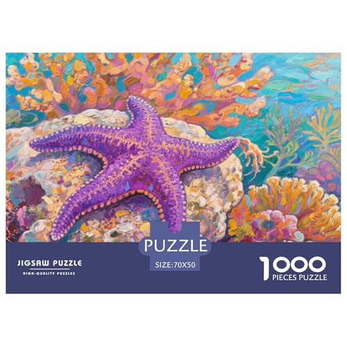 Fischstern Puzzle 1000 Teile Schwer Puzzle Spielzeug Pädagogisches Spiel Impossible Herausforderungsspielzeug Für Erwachsene Und Kinder Ab 14 Jahren 70x50cm/1000pcs Fischstern Puzzle 1000 Teile Schwer Puzzle Spielzeug Pädagogisches Spiel Impossible Herausforderungsspielzeug Für Erwachsene Und Kinder Ab 14 Jahren 70x50cm/1000pcs von CRKATXU