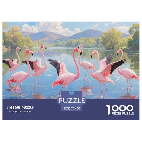 Flamenco Puzzle 1000 Teile Schwer Puzzle Spielzeug Lernspiel Impossible Herausforderung Spielzeug Für Erwachsene Und Kinder Ab 12 Jahren 70x50cm/1000pcs Flamenco Puzzle 1000 Teile Schwer Puzzle Spielzeug Lernspiel Impossible Herausforderung Spielzeug Für Erwachsene Und Kinder Ab 12 Jahren 70x50cm/1000pcs von CRKATXU