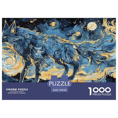 Fox Puzzle 1000-teilige Schwer Puzzle Spielzeug Lernspiel Impossible Herausforderungsspielzeug Für Erwachsene Und Kinder Ab 12 Jahren 70x50cm/1000pcs Fox Puzzle 1000-teilige Schwer Puzzle Spielzeug Lernspiel Impossible Herausforderungsspielzeug Für Erwachsene Und Kinder Ab 12 Jahren 70x50cm/1000pcs von CRKATXU