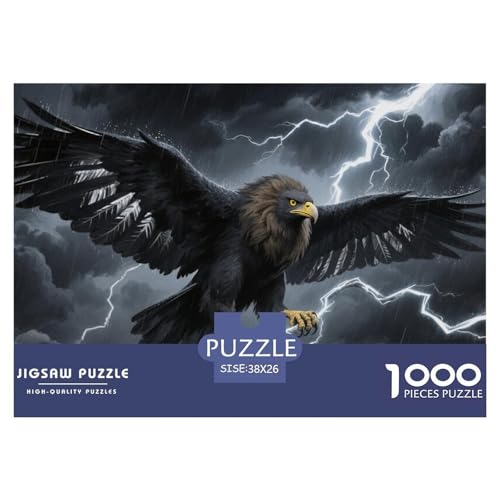 Griffon Puzzles 1000 Teile Schwer Puzzle Spielzeug Lernspiel Impossible Herausforderung Spielzeug Für Erwachsene Und Kinder in Bewährter 38x26cm/1000pcs von CRKATXU