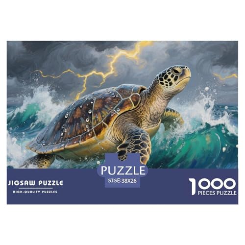 Hawksbill Schildkröte Puzzle 1000 Teile Schwer Puzzle Spielzeug Lernspiel Impossible Herausforderung Spielzeug Für Erwachsene Und Kinder in Bewährter 38x26cm/1000pcs Hawksbill Schildkröte Puzzle 1000 Teile Schwer Puzzle Spielzeug Lernspiel Impossible Herausforderung Spielzeug Für Erwachsene Und Kinder in Bewährter 38x26cm/1000pcs von CRKATXU