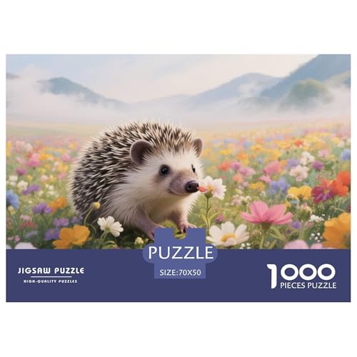 Hedgehog Puzzle 1000-teilige Schwer Puzzle Spielzeug Lernspiel Impossible Herausforderung Spielzeug Für Erwachsene Und Kinder Ab 12 Jahren 70x50cm/1000pcs Hedgehog Puzzle 1000-teilige Schwer Puzzle Spielzeug Lernspiel Impossible Herausforderung Spielzeug Für Erwachsene Und Kinder Ab 12 Jahren 70x50cm/1000pcs von CRKATXU