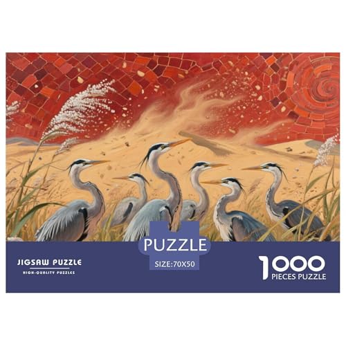 Heron Puzzles 1000 Teile Schwer Puzzle Spielzeug Lernspiel Impossible Herausforderungsspielzeug Für Erwachsene Und Kinder Ab 14 Jahren 70x50cm/1000pcs Heron Puzzles 1000 Teile Schwer Puzzle Spielzeug Lernspiel Impossible Herausforderungsspielzeug Für Erwachsene Und Kinder Ab 14 Jahren 70x50cm/1000pcs von CRKATXU