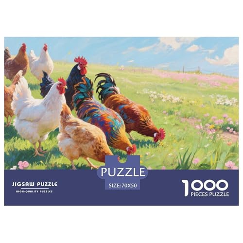 Hühnchen Puzzle 1000-teilige Schwer Puzzle Spielzeug Pädagogisches Spiel Impossible Herausforderung Spielzeug Für Erwachsene Und Kinder Ab 12 Jahren 70x50cm/1000pcs Hühnchen Puzzle 1000-teilige Schwer Puzzle Spielzeug Pädagogisches Spiel Impossible Herausforderung Spielzeug Für Erwachsene Und Kinder Ab 12 Jahren 70x50cm/1000pcs von CRKATXU