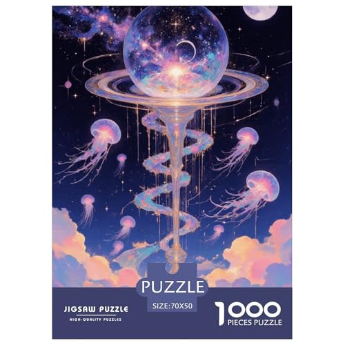 Illusion Puzzle 1000 Teile Schwer Puzzle Spielzeug Lernspiel Impossible Blindend Herausforderungsspielzeug Für Erwachsene Und Kinder in Bewährter 70x50cm/1000pcs von CRKATXU
