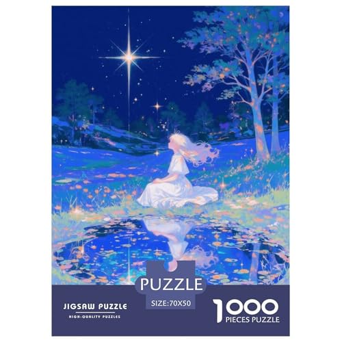 Illusion Puzzle 1000 Teile Schwer Puzzle Spielzeug Pädagogisches Spiel Impossible Blindend Herausforderung Spielzeug Für Erwachsene Und Kinder Ab 14 Jahren 70x50cm/1000pcs von CRKATXU