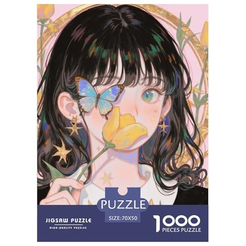 Illusion Puzzle 1000 Teile Schwer Puzzle Spielzeug Pädagogisches Spiel Impossible Blindend Herausforderung Spielzeug Für Erwachsene Und Kinder in Bewährter 70x50cm/1000pcs von CRKATXU