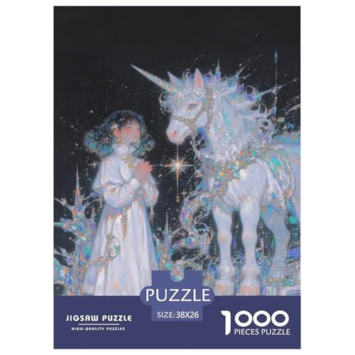 Illusion Puzzle 1000-teilige Schwer Puzzle Spielzeug Pädagogisches Spiel Impossible Blindend Herausforderung Spielzeug Für Erwachsene Kinder 38x26cm/1000pcs von CRKATXU