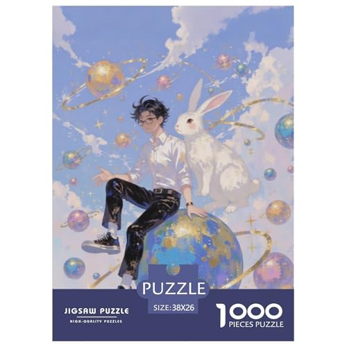 Illusion Puzzle 1000-teilige Schwer Puzzle Spielzeug Pädagogisches Spiel Impossible Blindend Herausforderung Spielzeug Für Erwachsene Kinder 38x26cm/1000pcs von CRKATXU