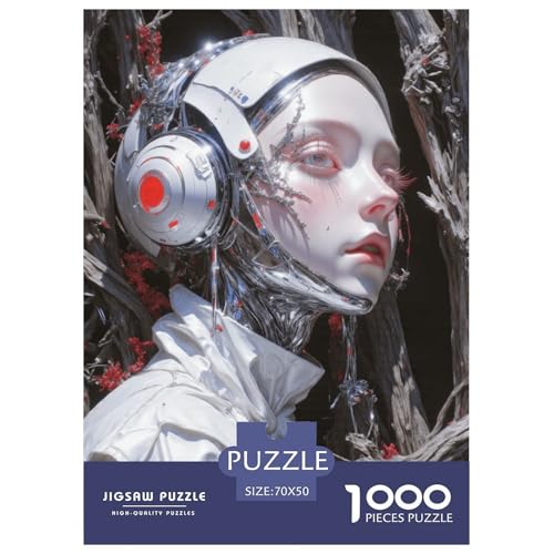 Illusion Puzzles 1000 Teile Schwer Puzzle Spielzeug Lernspiel Impossible Blindend Herausforderungsspielzeug Für Erwachsene Und Kinder in Bewährter 70x50cm/1000pcs von CRKATXU