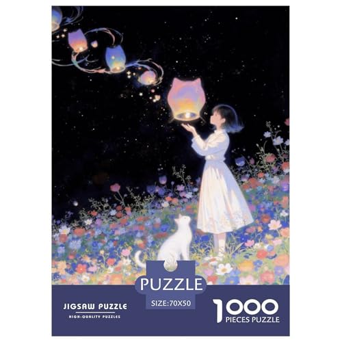 Illusion Puzzles 1000-teilige Schwer Puzzle Spielzeug Lernspiel Impossible Blindend Herausforderungsspielzeug Für Erwachsene Kinder 70x50cm/1000pcs von CRKATXU