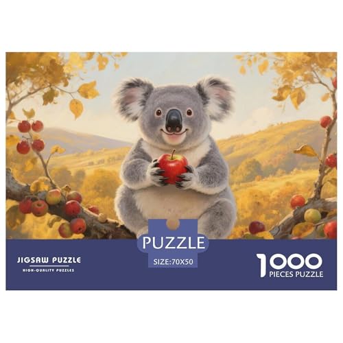 Koala Puzzle 1000 Teile Schwer Puzzle Spielzeug Pädagogisches Spiel Impossible Herausforderungsspielzeug Für Erwachsene Und Kinder Ab 14 Jahren 70x50cm/1000pcs Koala Puzzle 1000 Teile Schwer Puzzle Spielzeug Pädagogisches Spiel Impossible Herausforderungsspielzeug Für Erwachsene Und Kinder Ab 14 Jahren 70x50cm/1000pcs von CRKATXU