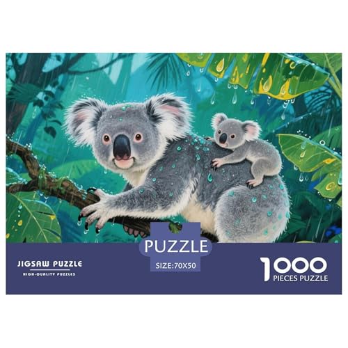Koala Puzzles 1000 Teile Schwer Puzzle Spielzeug Pädagogisches Spiel Impossible Herausforderungsspielzeug Für Erwachsene Und Kinder in Bewährter 70x50cm/1000pcs Koala Puzzles 1000 Teile Schwer Puzzle Spielzeug Pädagogisches Spiel Impossible Herausforderungsspielzeug Für Erwachsene Und Kinder in Bewährter 70x50cm/1000pcs von CRKATXU