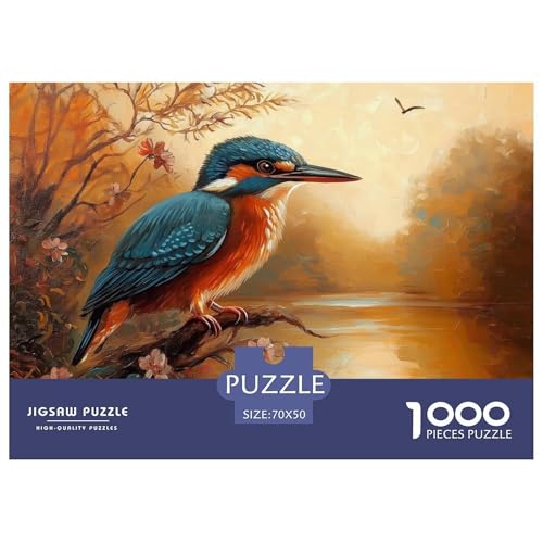 Königfischer Puzzle 1000 Teile Schwer Puzzle Spielzeug Pädagogisches Spiel Impossible Herausforderungsspielzeug Für Erwachsene Und Kinder Ab 12 Jahren 70x50cm/1000pcs Königfischer Puzzle 1000 Teile Schwer Puzzle Spielzeug Pädagogisches Spiel Impossible Herausforderungsspielzeug Für Erwachsene Und Kinder Ab 12 Jahren 70x50cm/1000pcs von CRKATXU