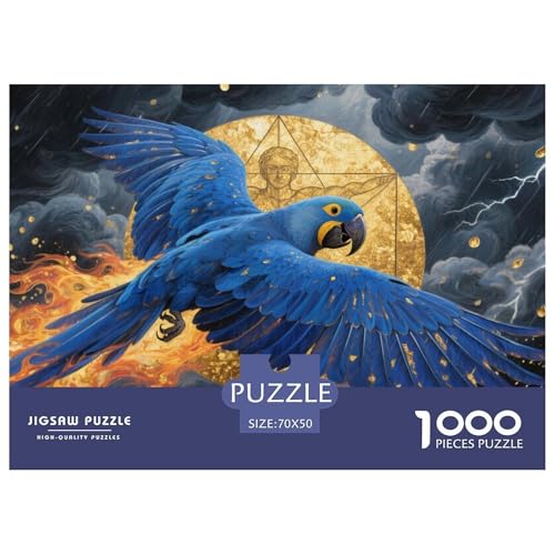 Macaw Puzzle 1000-teilige Schwer Puzzle Spielzeug Lernspiel Impossible Herausforderung Spielzeug Für Erwachsene Kinder 70x50cm/1000pcs Macaw Puzzle 1000-teilige Schwer Puzzle Spielzeug Lernspiel Impossible Herausforderung Spielzeug Für Erwachsene Kinder 70x50cm/1000pcs von CRKATXU