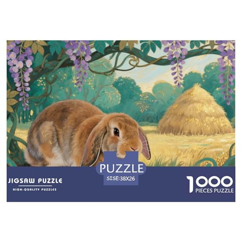 Niederländischer Lop Puzzle 1000 Teile Schwer Puzzle Spielzeug Lernspiel Impossible Herausforderung Spielzeug Für Erwachsene Und Kinder in Bewährter 38x26cm/1000pcs Niederländischer Lop Puzzle 1000 Teile Schwer Puzzle Spielzeug Lernspiel Impossible Herausforderung Spielzeug Für Erwachsene Und Kinder in Bewährter 38x26cm/1000pcs von CRKATXU