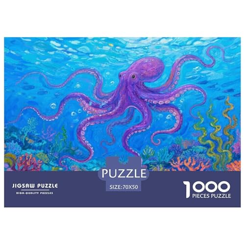 Octopus Puzzles 1000 Teile Schwer Puzzle Spielzeug Pädagogisches Spiel Impossible Herausforderungsspielzeug Für Erwachsene Und Kinder Ab 12 Jahren 70x50cm/1000pcs Octopus Puzzles 1000 Teile Schwer Puzzle Spielzeug Pädagogisches Spiel Impossible Herausforderungsspielzeug Für Erwachsene Und Kinder Ab 12 Jahren 70x50cm/1000pcs von CRKATXU