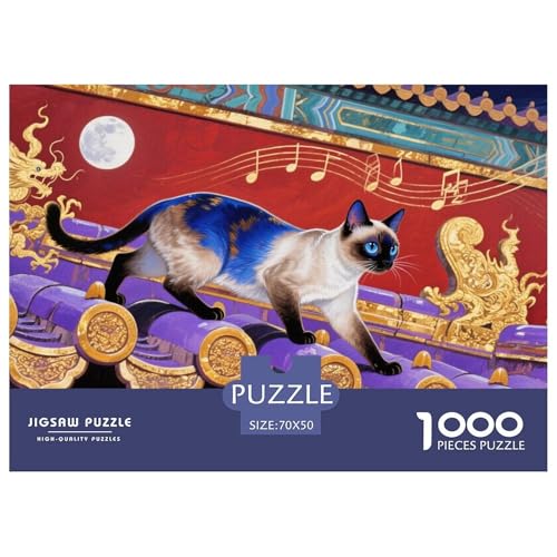 Persian Katze Puzzle 1000-teilige Schwer Puzzle Spielzeug Lernspiel Impossible Herausforderungsspielzeug Für Erwachsene Und Kinder Ab 12 Jahren 70x50cm/1000pcs Persian Katze Puzzle 1000-teilige Schwer Puzzle Spielzeug Lernspiel Impossible Herausforderungsspielzeug Für Erwachsene Und Kinder Ab 12 Jahren 70x50cm/1000pcs von CRKATXU