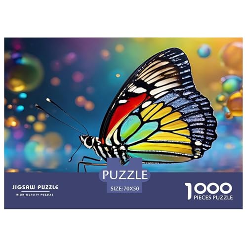 Schmetterling Puzzles 1000 Teile Schwer Puzzle Spielzeug Lernspiel Impossible Herausforderung Spielzeug Für Erwachsene Und Kinder in Bewährter 70x50cm/1000pcs Schmetterling Puzzles 1000 Teile Schwer Puzzle Spielzeug Lernspiel Impossible Herausforderung Spielzeug Für Erwachsene Und Kinder in Bewährter 70x50cm/1000pcs von CRKATXU