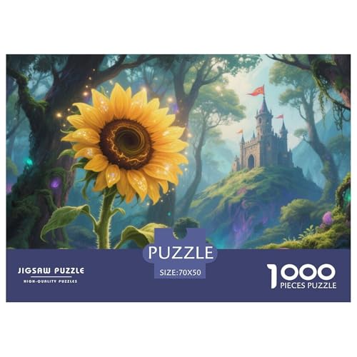 Sonnenblumen Puzzle 1000-teilige Schwer Puzzle Spielzeug Pädagogisches Spiel Impossible Herausforderungsspielzeug Für Erwachsene Kinder 70x50cm/1000pcs Sonnenblumen Puzzle 1000-teilige Schwer Puzzle Spielzeug Pädagogisches Spiel Impossible Herausforderungsspielzeug Für Erwachsene Kinder 70x50cm/1000pcs von CRKATXU