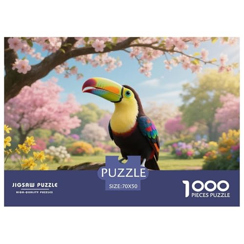 Tukan Puzzles 1000 Teile Schwer Puzzle Spielzeug Pädagogisches Spiel Impossible Herausforderungsspielzeug Für Erwachsene Und Kinder in Bewährter 70x50cm/1000pcs Tukan Puzzles 1000 Teile Schwer Puzzle Spielzeug Pädagogisches Spiel Impossible Herausforderungsspielzeug Für Erwachsene Und Kinder in Bewährter 70x50cm/1000pcs von CRKATXU