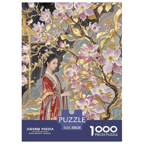Vergoldete Puzzle Puzzle für Erwachsene Kinder. 1000 Teile Chinoiserie-Unmögliches Herausforderungsspielpädagogisches Spiel Home Decor für Erwachsene & Kinder ab 14 Jahren 38x26cm/1000pcs Vergoldete Puzzle Puzzle für Erwachsene Kinder. 1000 Teile Chinoiserie-Unmögliches Herausforderungsspielpädagogisches Spiel Home Decor für Erwachsene & Kinder ab 14 Jahren 38x26cm/1000pcs von CRKATXU
