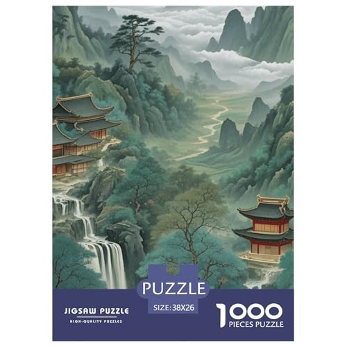 Vergoldete Puzzle Puzzle für Erwachsene Kinder. 1000 Teile Chinoiserie-Wundersames Herausforderungsspielpädagogisches Spiel Home Decor für Erwachsene & Kinder ab 14 Jahren 38x26cm/1000pcs Vergoldete Puzzle Puzzle für Erwachsene Kinder. 1000 Teile Chinoiserie-Wundersames Herausforderungsspielpädagogisches Spiel Home Decor für Erwachsene & Kinder ab 14 Jahren 38x26cm/1000pcs von CRKATXU