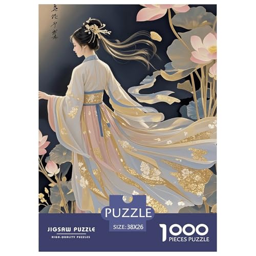 Vergoldete Puzzle Puzzle für Erwachsene Kinder. 1000 Teile Chinoiserie-Wundersames Herausforderungsspielpädagogisches Spiel Home Decor für Erwachsene & Kinder ab 14 Jahren 38x26cm/1000pcs Vergoldete Puzzle Puzzle für Erwachsene Kinder. 1000 Teile Chinoiserie-Wundersames Herausforderungsspielpädagogisches Spiel Home Decor für Erwachsene & Kinder ab 14 Jahren 38x26cm/1000pcs von CRKATXU