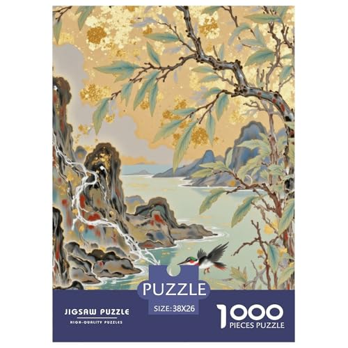 Vergoldete Puzzle Puzzle für Erwachsene Kinder. 1000-teiliges Chinoiserie-Wundersames Herausforderungsspielpädagogisches Spiel Home Decor für Erwachsene & Kinder ab 14 Jahren 38x26cm/1000pcs Vergoldete Puzzle Puzzle für Erwachsene Kinder. 1000-teiliges Chinoiserie-Wundersames Herausforderungsspielpädagogisches Spiel Home Decor für Erwachsene & Kinder ab 14 Jahren 38x26cm/1000pcs von CRKATXU