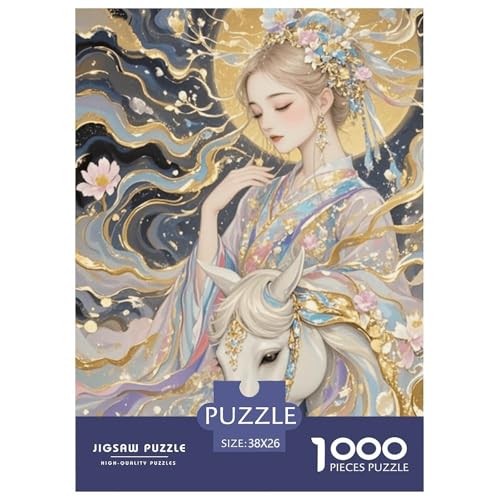 Vergoldetes Puzzle Puzzle für Erwachsene Kinder. 1000-teiliges Chinoiserie-Tolle Geschenke Herausforderungsspielpädagogisches Spiel Home Decor für Erwachsene & Kinder ab 14 Jahren 38x26cm/1000pcs Vergoldetes Puzzle Puzzle für Erwachsene Kinder. 1000-teiliges Chinoiserie-Tolle Geschenke Herausforderungsspielpädagogisches Spiel Home Decor für Erwachsene & Kinder ab 14 Jahren 38x26cm/1000pcs von CRKATXU