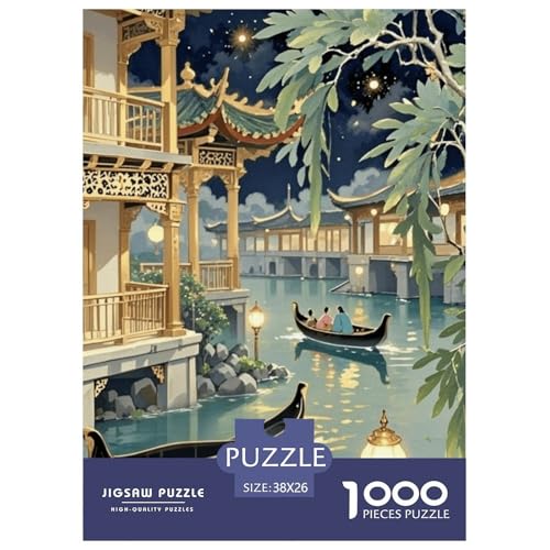 Vergoldetes Puzzle Puzzle für Erwachsene Kinder. 1000-teiliges Chinoiserie-Unmögliches Herausforderungsspielpädagogisches Spiel Home Decor für pädagogische Spielgeschenke 38x26cm/1000pcs Vergoldetes Puzzle Puzzle für Erwachsene Kinder. 1000-teiliges Chinoiserie-Unmögliches Herausforderungsspielpädagogisches Spiel Home Decor für pädagogische Spielgeschenke 38x26cm/1000pcs von CRKATXU