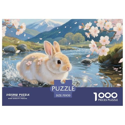 Zwerg Kaninchen Puzzle 1000 Teile Schwer Puzzle Spielzeug Pädagogisches Spiel Impossible Herausforderung Spielzeug Für Erwachsene Und Kinder Ab 14 Jahren 70x50cm/1000pcs Zwerg Kaninchen Puzzle 1000 Teile Schwer Puzzle Spielzeug Pädagogisches Spiel Impossible Herausforderung Spielzeug Für Erwachsene Und Kinder Ab 14 Jahren 70x50cm/1000pcs von CRKATXU