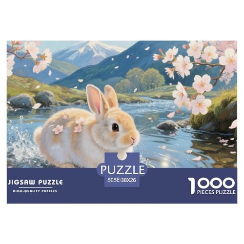 Zwerg Kaninchen Puzzle 1000-teilige Schwer Puzzle Spielzeug Pädagogisches Spiel Impossible Herausforderung Spielzeug Für Erwachsene Kinder 38x26cm/1000pcs Zwerg Kaninchen Puzzle 1000-teilige Schwer Puzzle Spielzeug Pädagogisches Spiel Impossible Herausforderung Spielzeug Für Erwachsene Kinder 38x26cm/1000pcs von CRKATXU